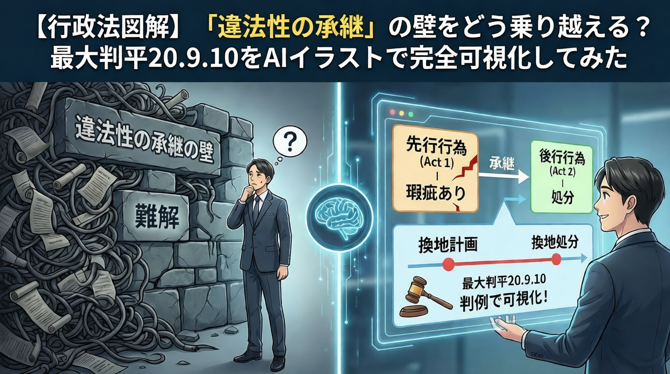 違法性の継承の図解解説